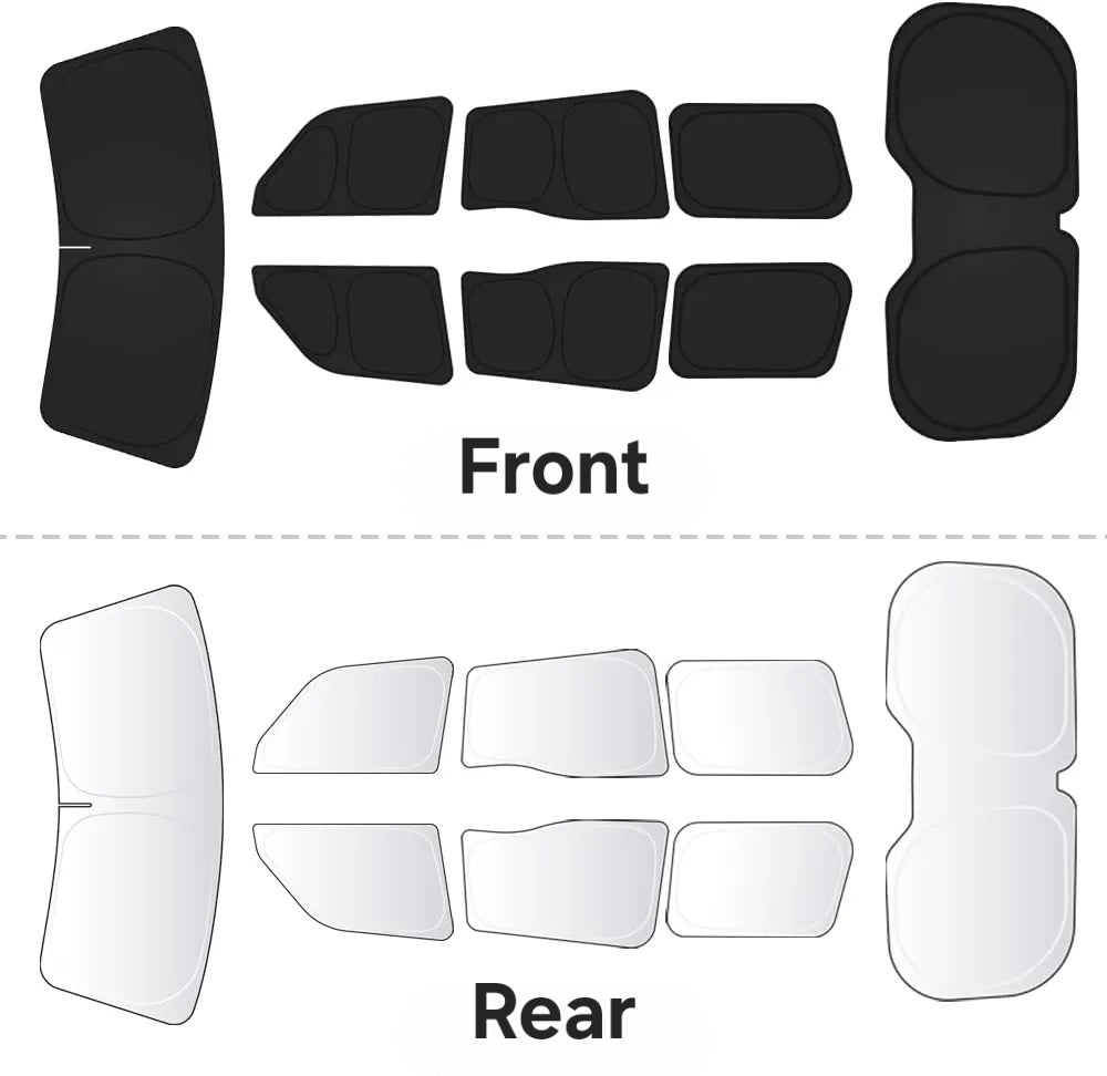 Toyota LandCruiser 250 Series Prado Sunshades - Custom Fit, Premium Japanese Quality, UV & Heat Protection