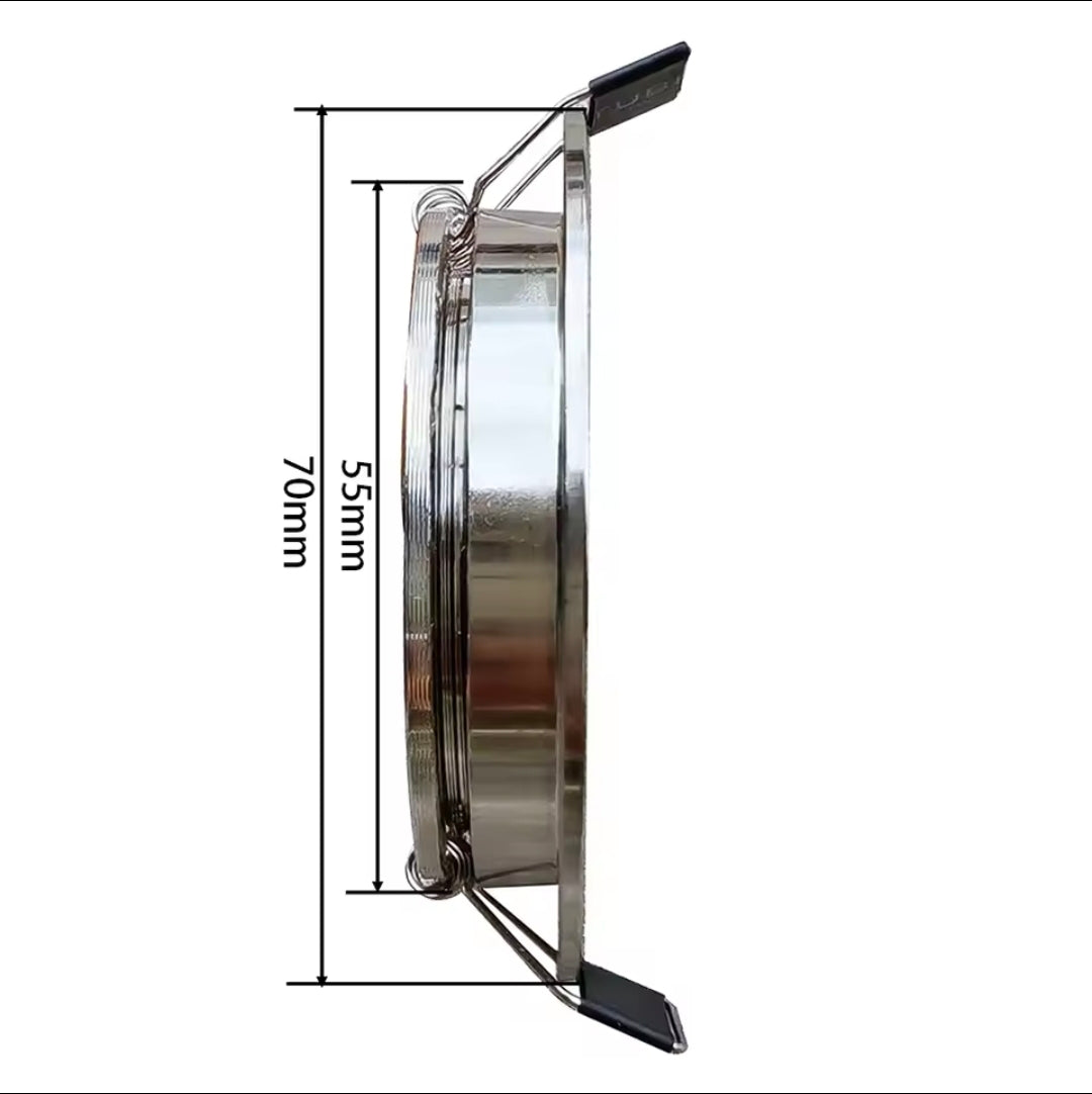 4 x white RV Recessed Ceiling Light 12V Dimmable LED Down Light 3000K Warm White