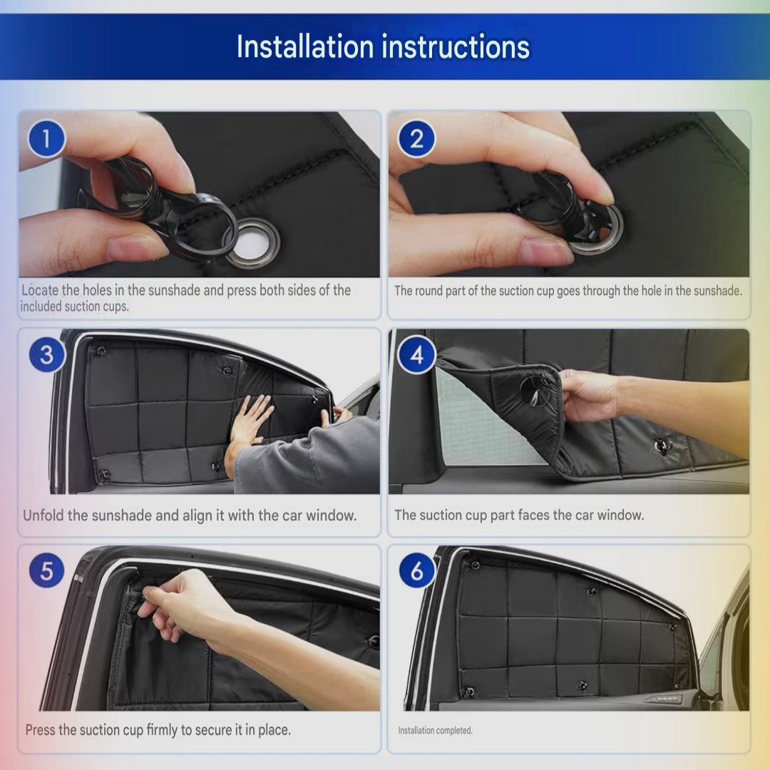 Toyota HiAce SLWB / Commuter Thermal Blackout Set (2004+)