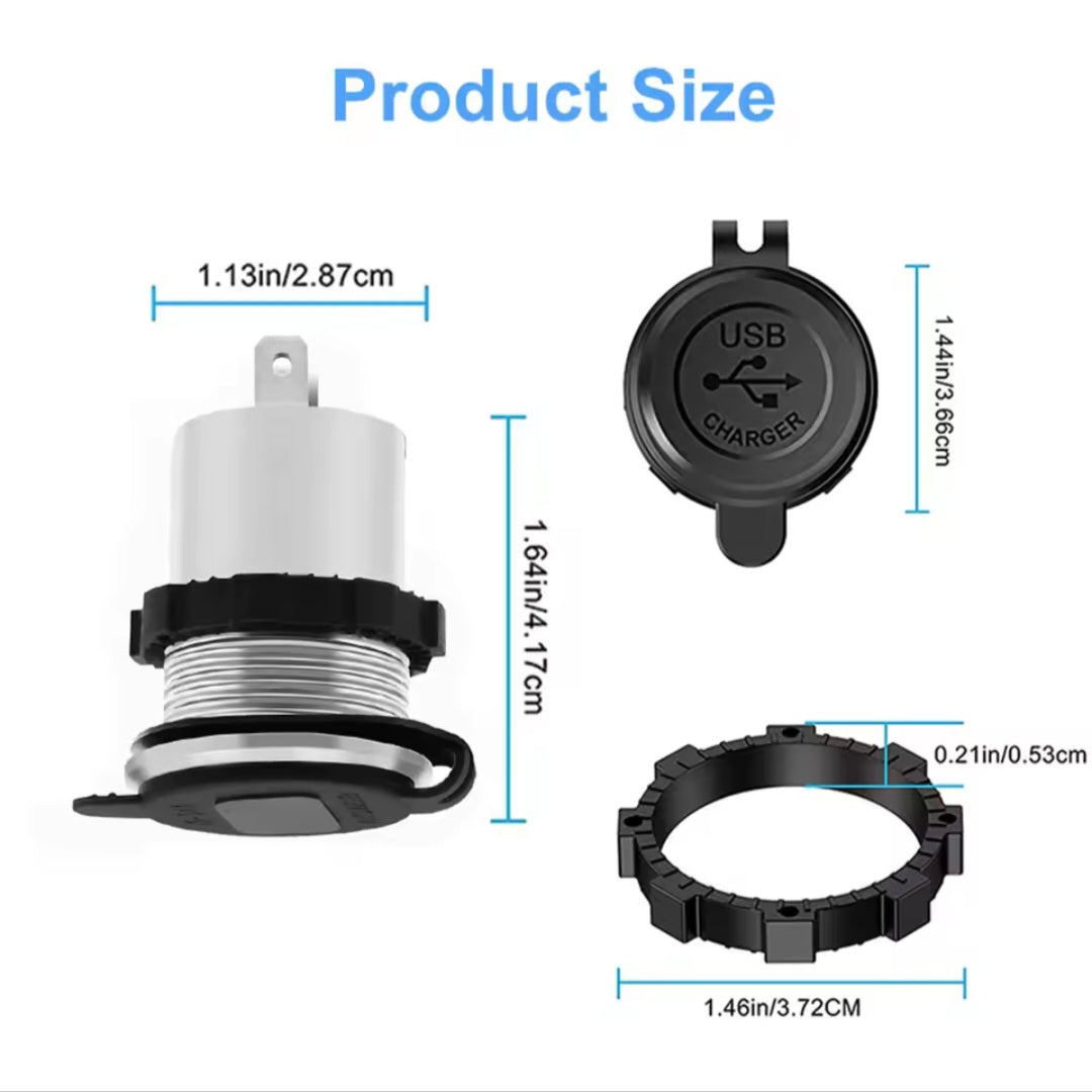 115W Car Charger USB-C Fast Charge | RV, 4WD, Bushcamp Use