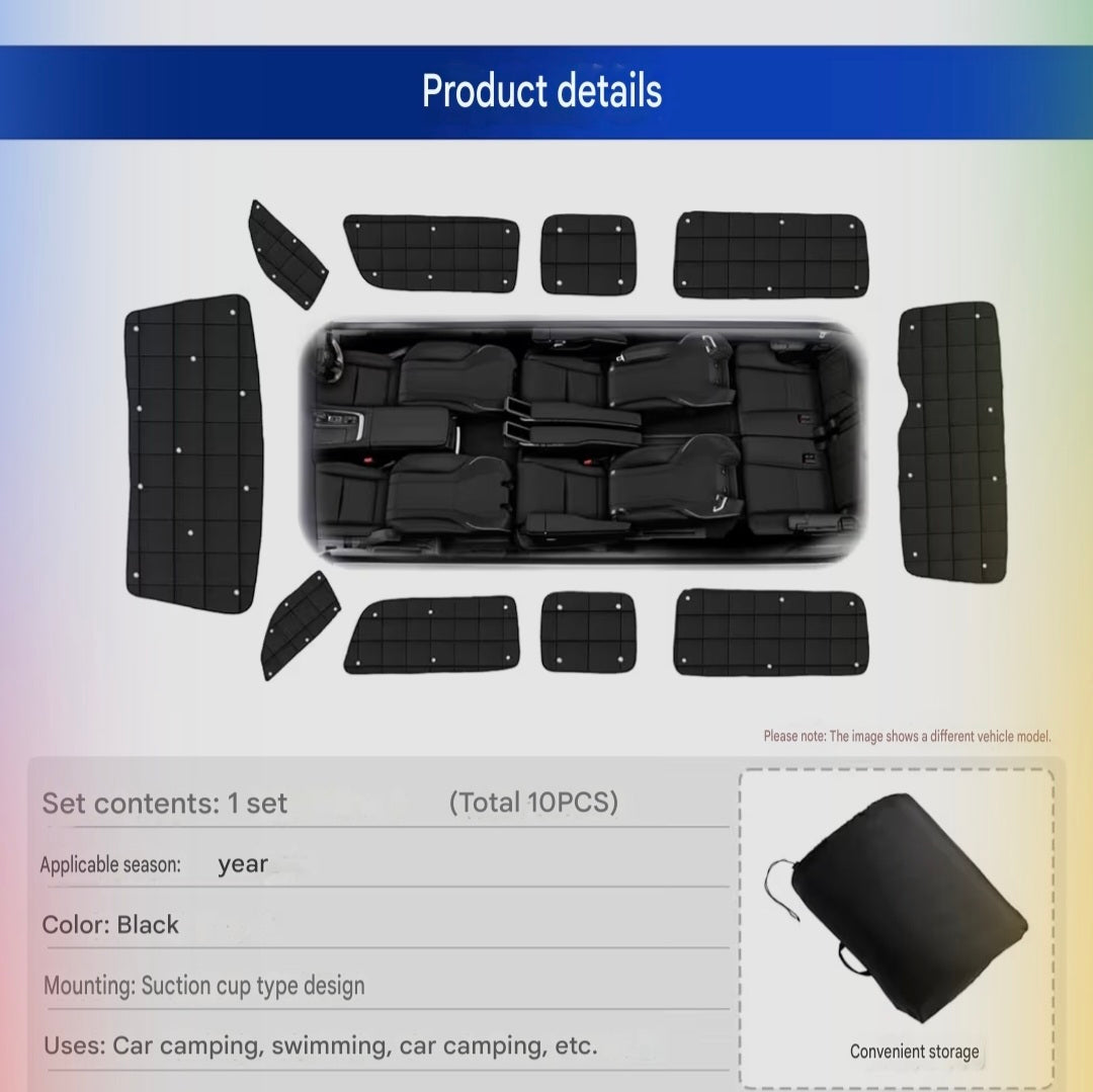 Toyota HiAce SLWB / Commuter Thermal Blackout Set (2004+)