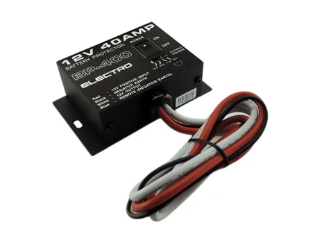 Voltech 40A Battery Protector – Low Voltage Cut-Off for Dual Battery & Solar Systems