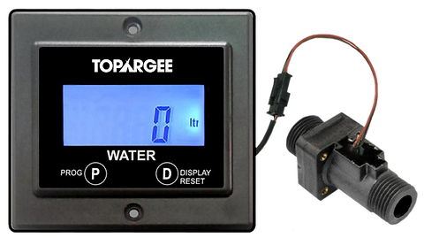 Flush Mount Water Gauge  + 1.4 meter extension cable Package