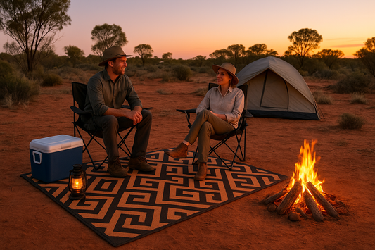 4x6ft Camping Blanket - Lightweight, Soft & Perfect for RV Adventures