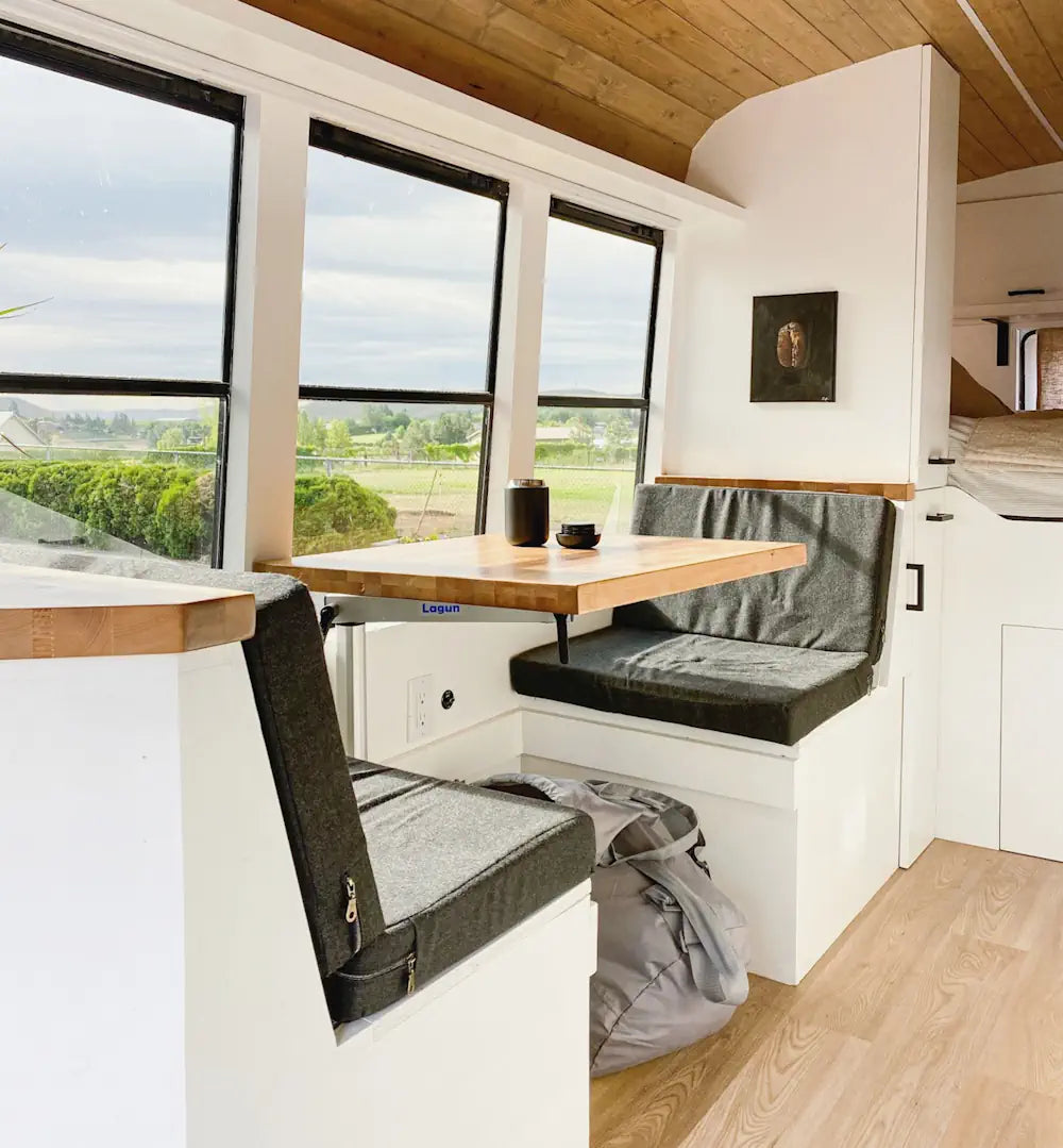 Lagun Swivel Folding Table Leg - RV, Caravan & Boat