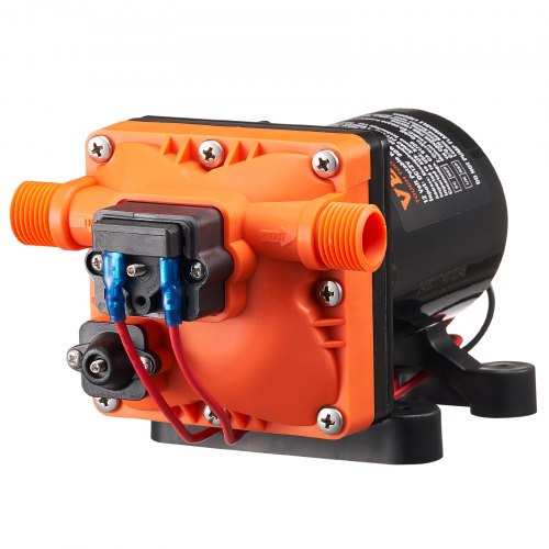 12V RV Water Pump – Adjustable Pressure, 11.36 L/min, Quiet & Reliable